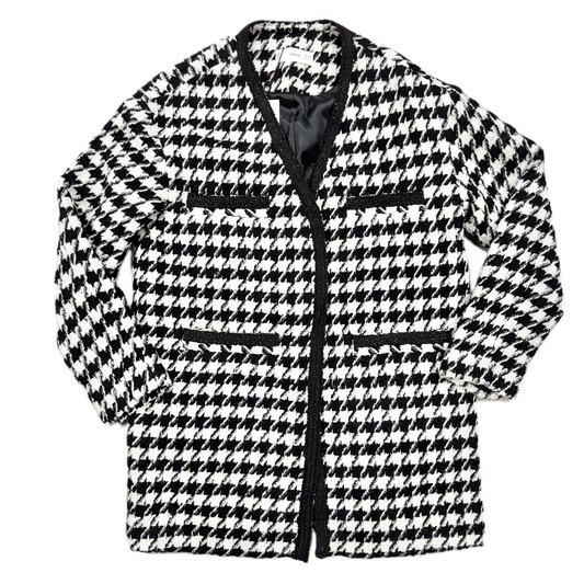 Blazer By Mng In Black & White, Size: S