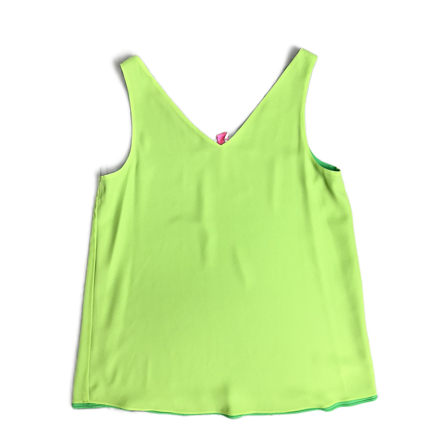 Top Sleeveless Designer By Lilly Pulitzer In Green, Size: Xs