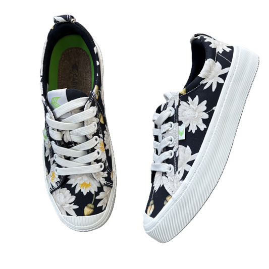 Shoes Sneakers By Cariuma In Floral Print, Size: 7