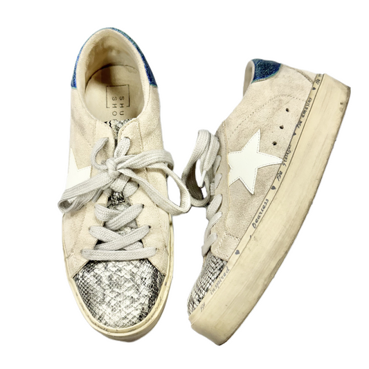 Shoes Sneakers By Shu Shop In Cream, Size: 7