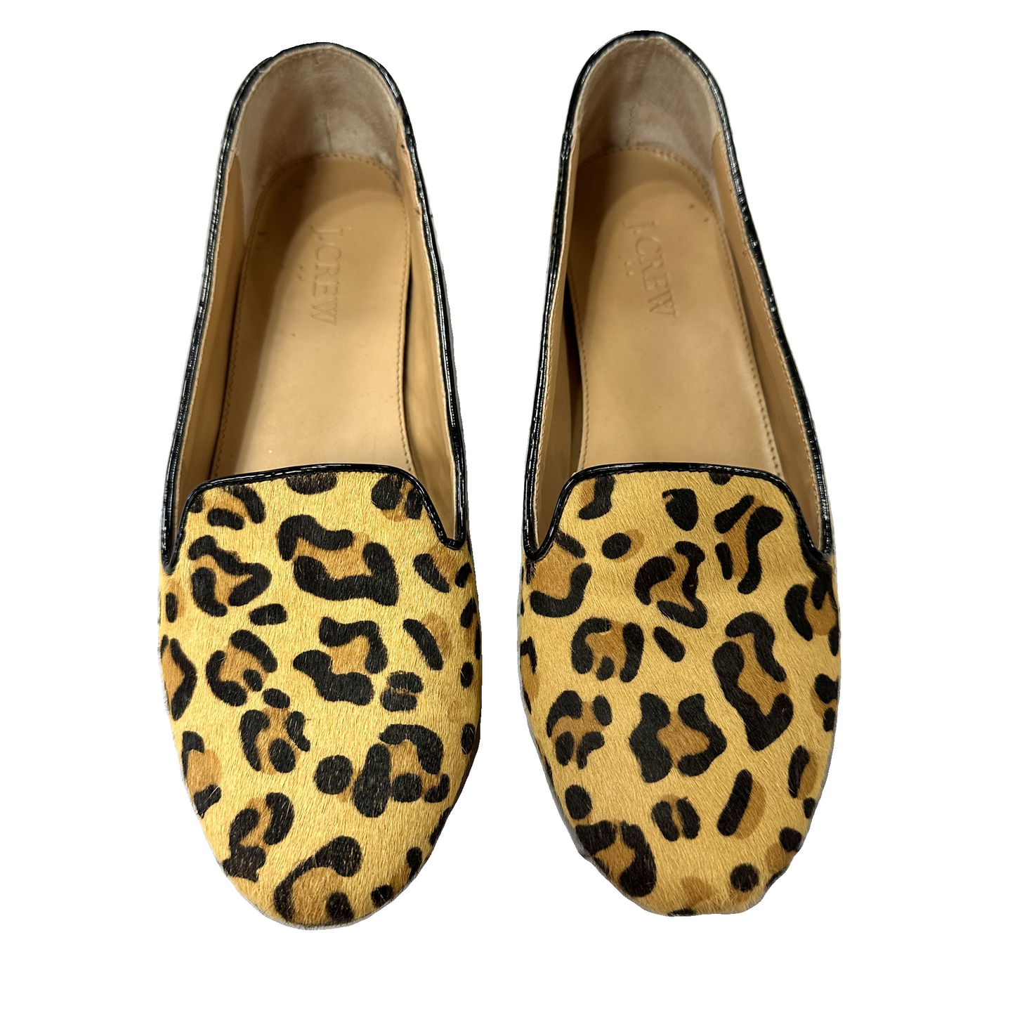 Shoes Flats By J. Crew In Animal Print, Size: 8.5