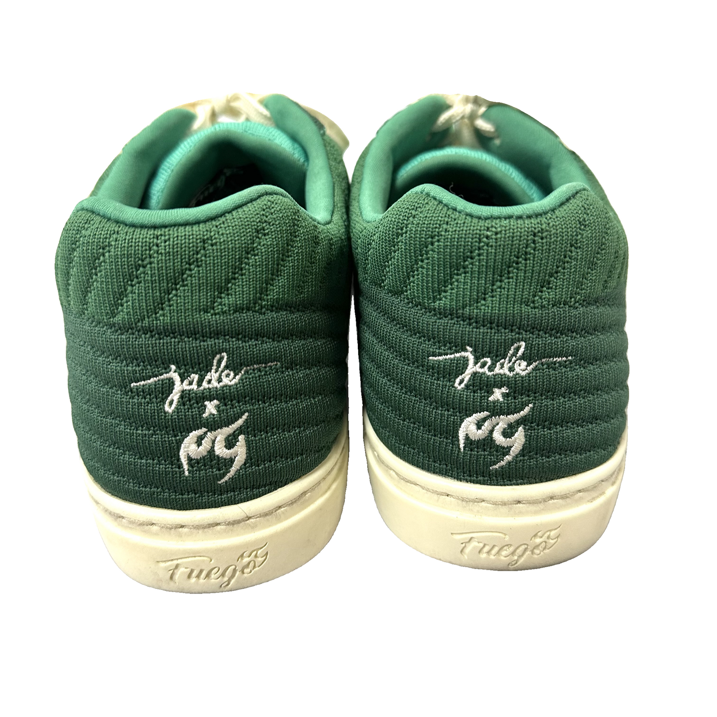 Shoes Sneakers By Fuego In Green, Size: 8.5