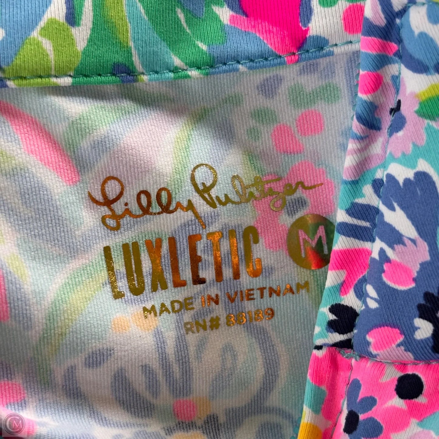 Jacket Designer By Lilly Pulitzer In Blue & Pink, Size: M