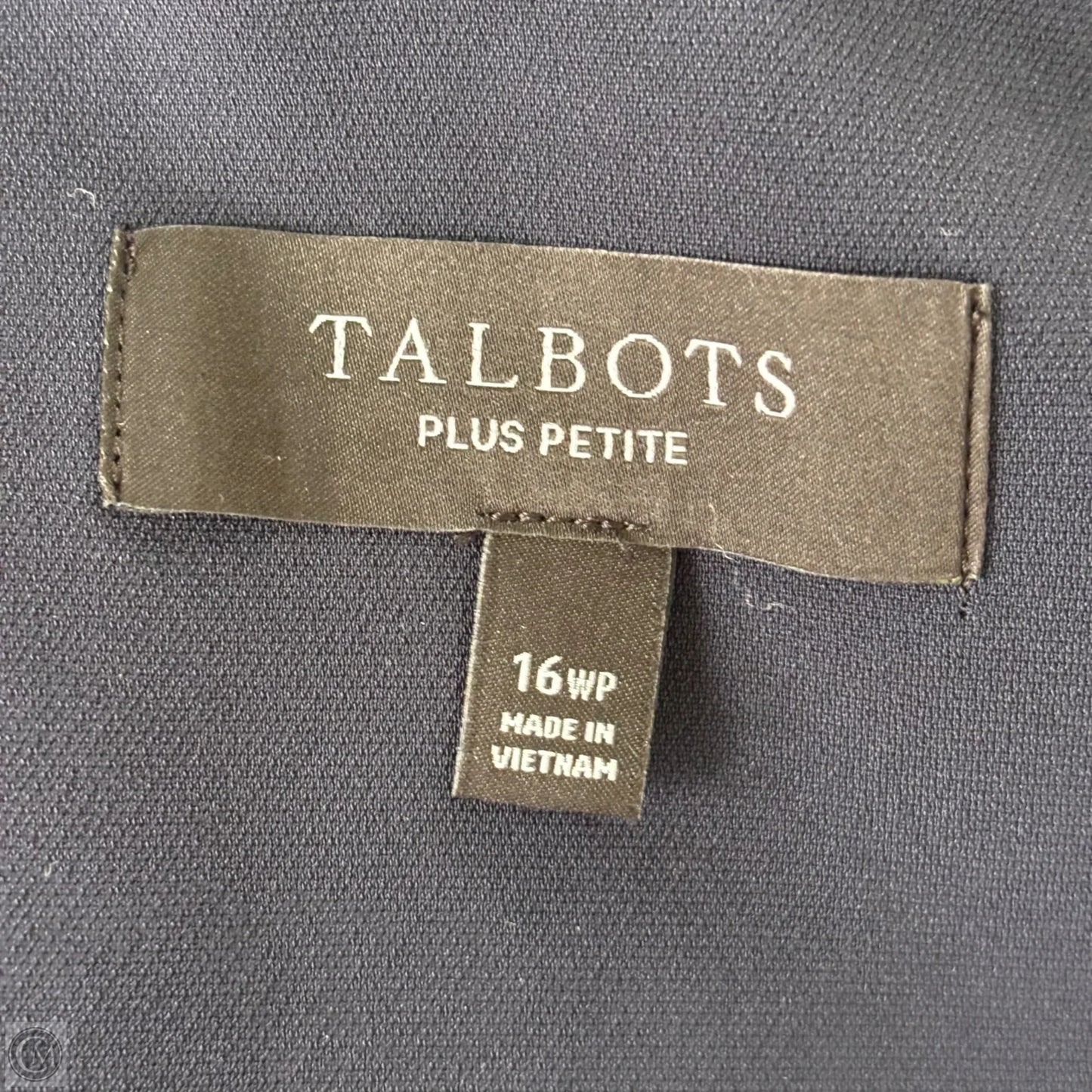 Blazer By Talbots In Navy, Size: Xlp