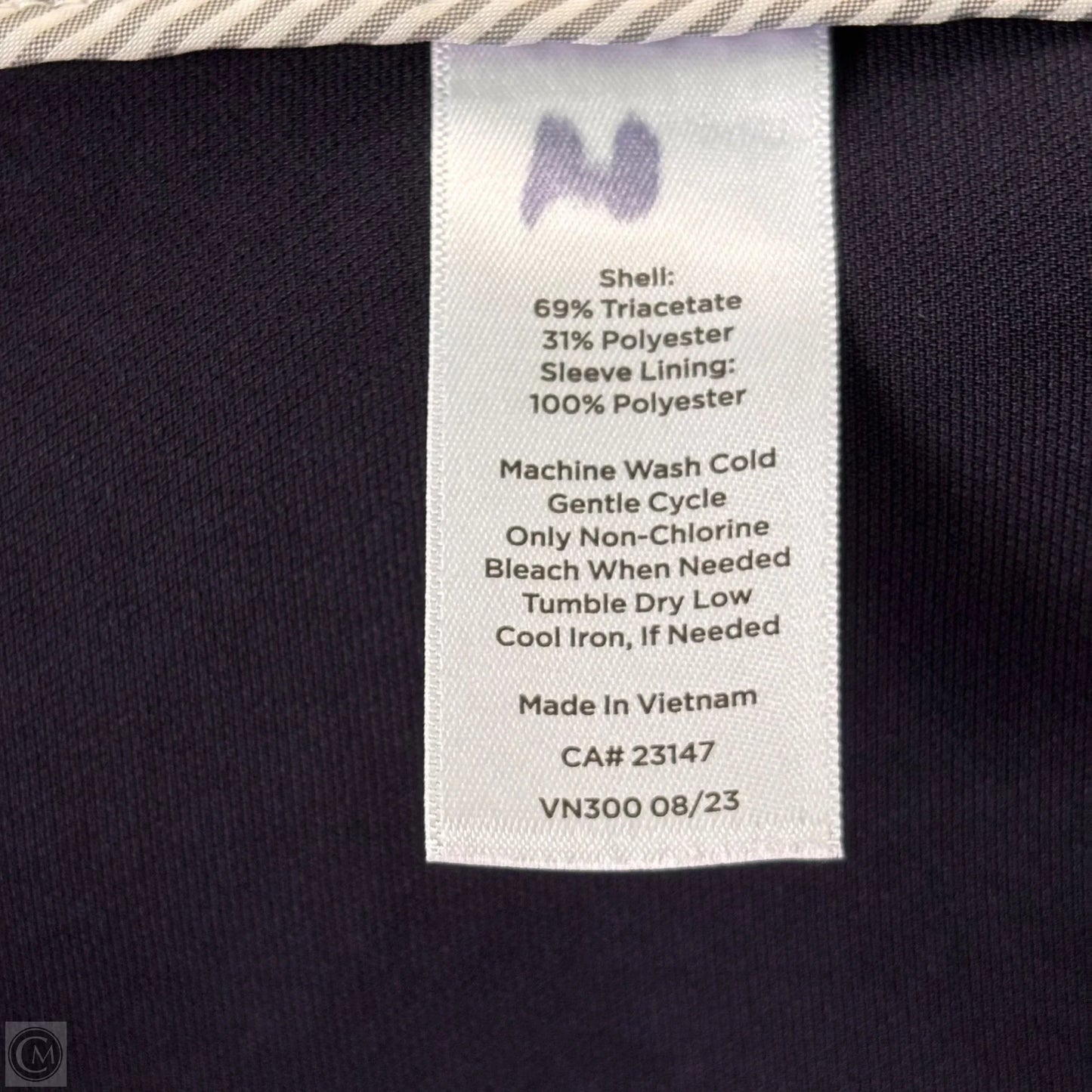 Blazer By Talbots In Navy, Size: Xlp