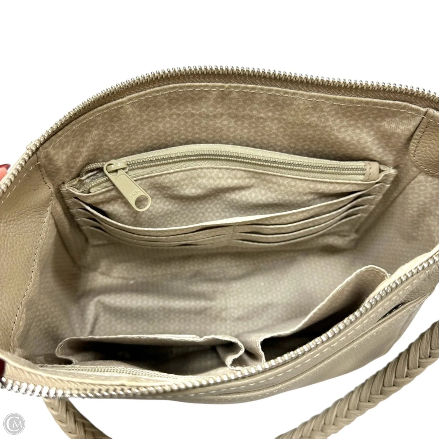 Handbag Leather By Brighton, Size: Medium