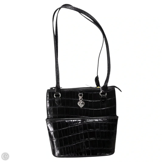 Handbag Leather By Brighton, Size: Medium