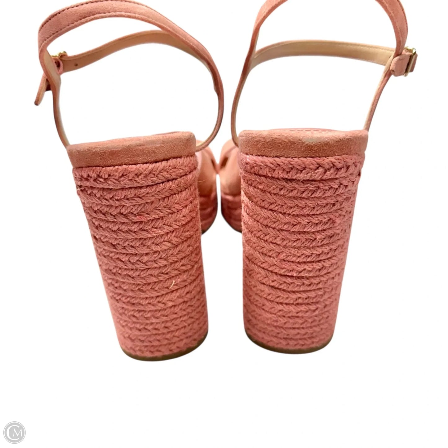 Sandals Designer By Coach In Pink, Size: 9.5