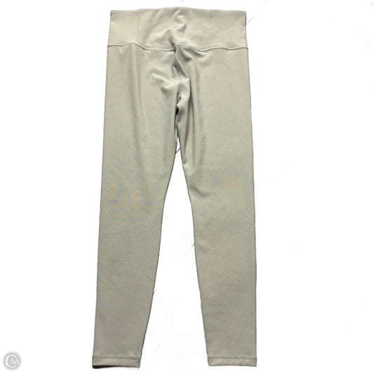 Athletic Leggings By Athleta In Cream, Size: L