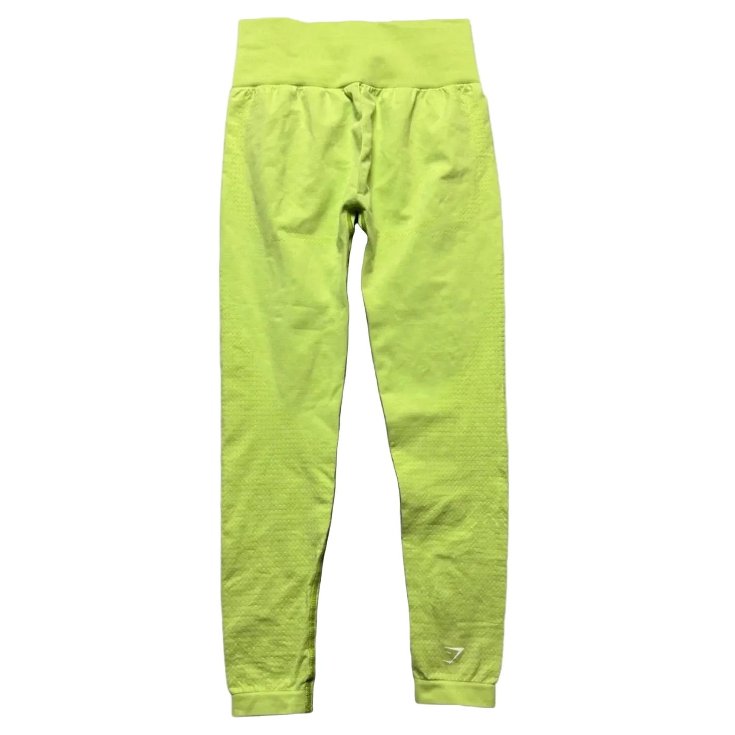 Athletic Leggings By Gym Shark In Green, Size: M