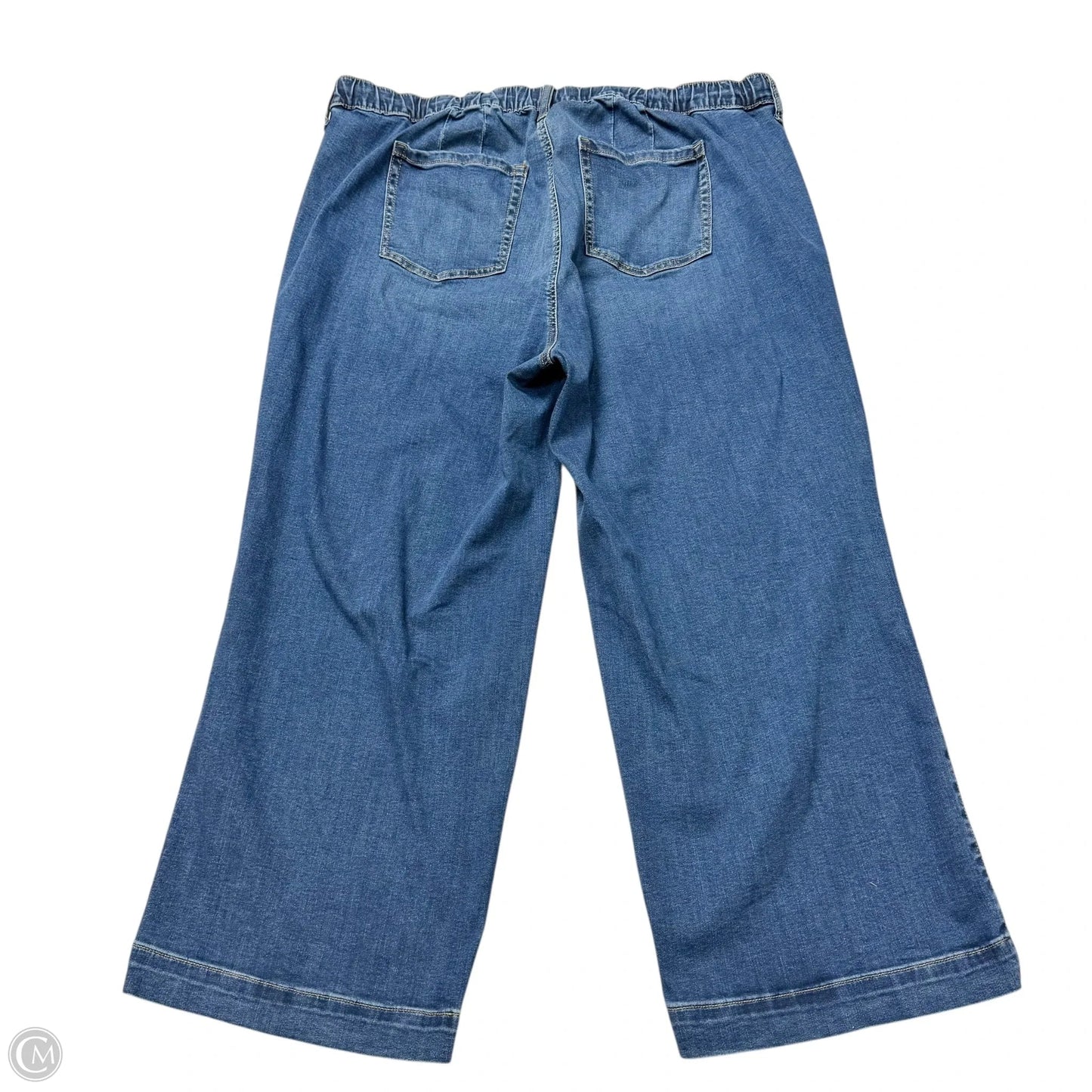 Jeans Wide Leg By Torrid In Blue Denim, Size: 22