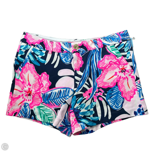 Shorts Designer By Lilly Pulitzer In Blue & Pink, Size: 6