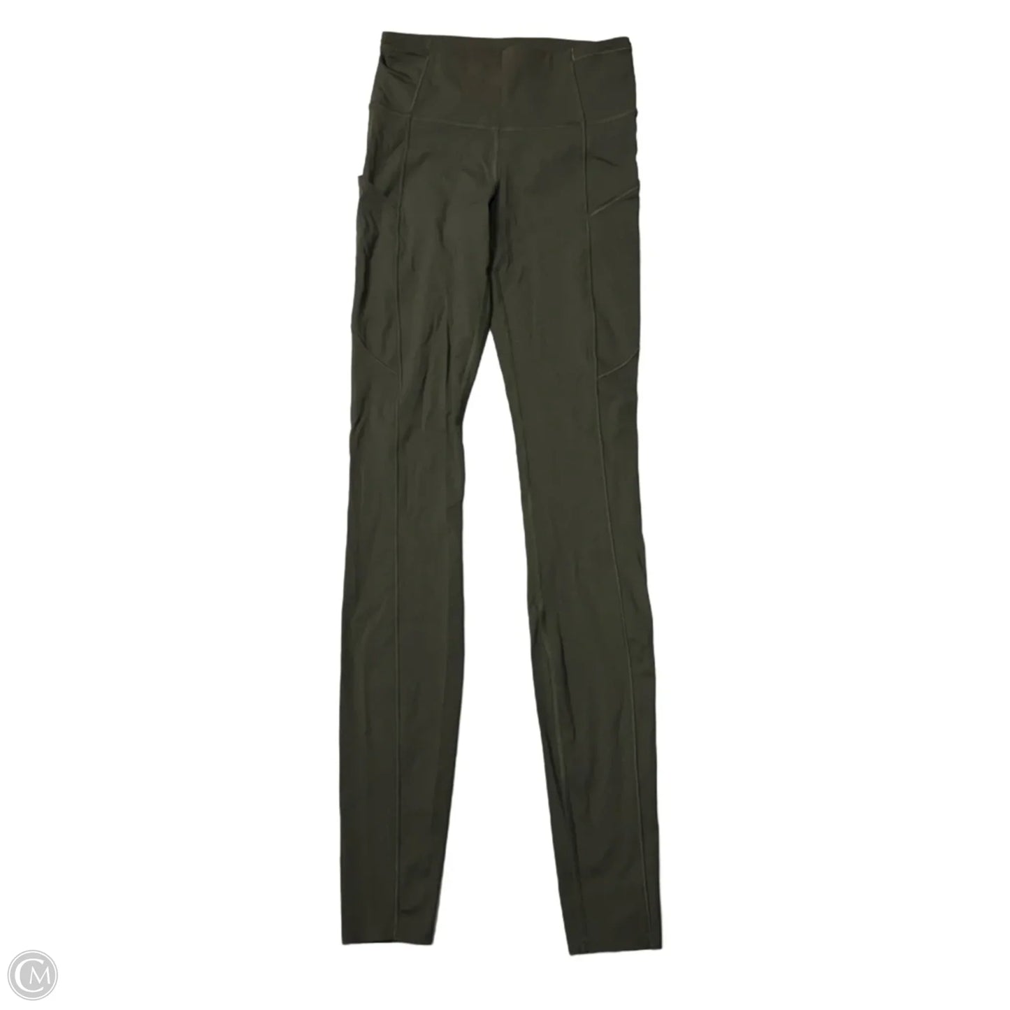 Athletic Leggings By Lululemon In Green, Size: S