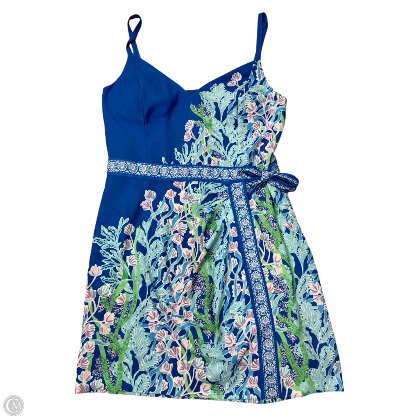 Romper Designer By Lilly Pulitzer In Blue, Size: M