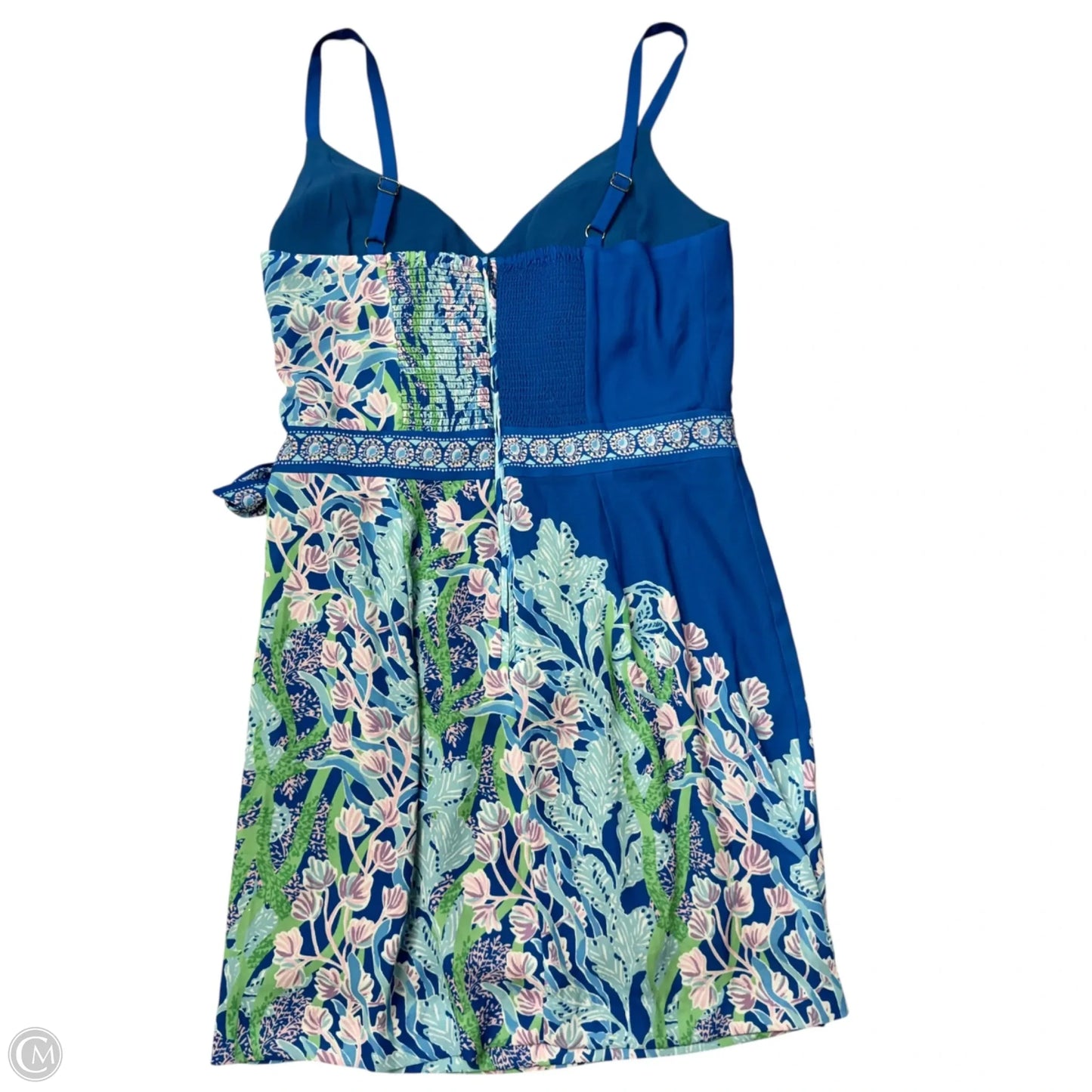 Romper Designer By Lilly Pulitzer In Blue, Size: M