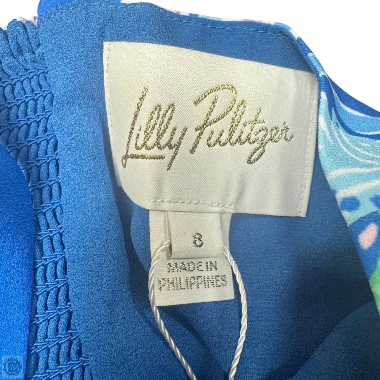 Romper Designer By Lilly Pulitzer In Blue, Size: M