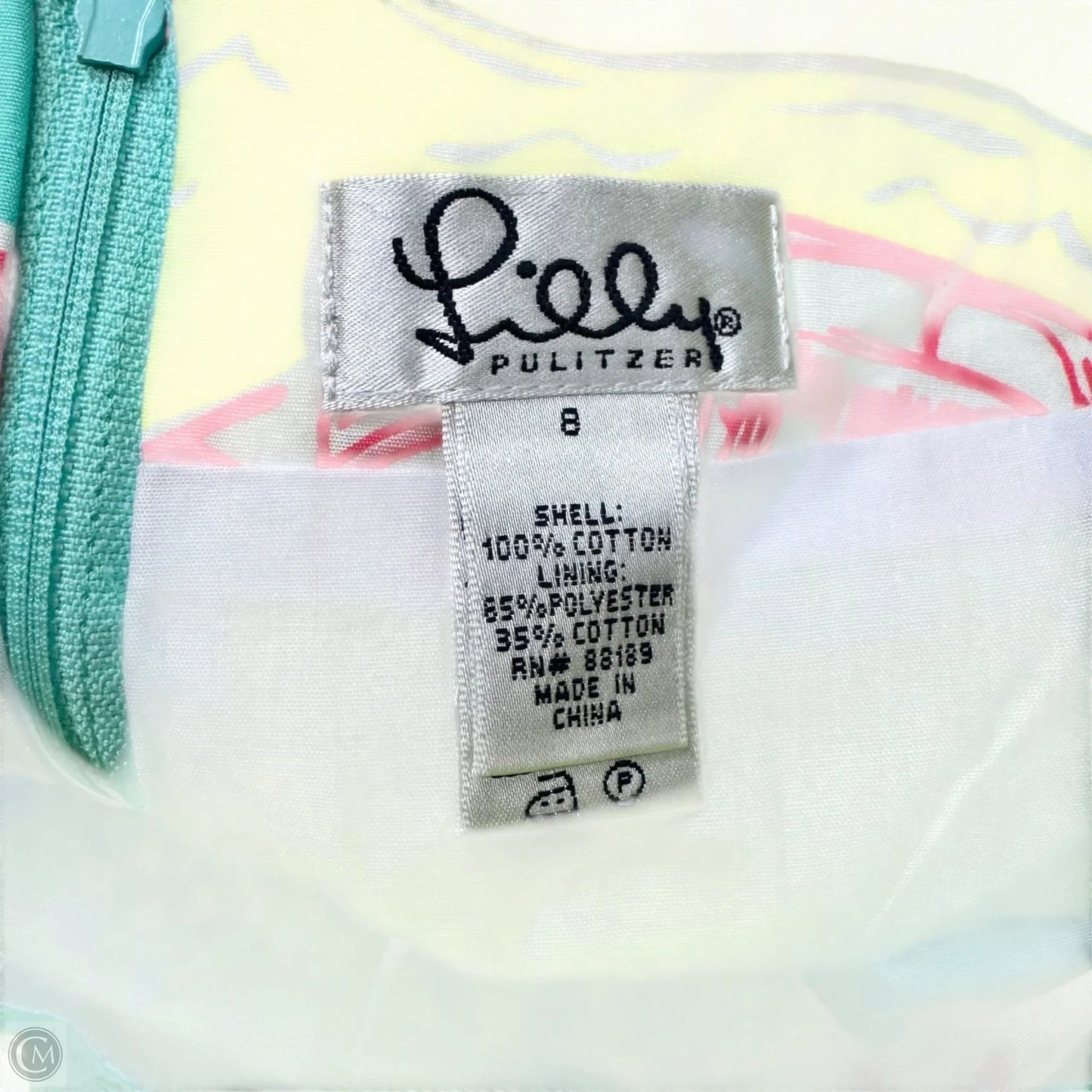 Skirt Designer By Lilly Pulitzer In Blue & Green, Size: 8