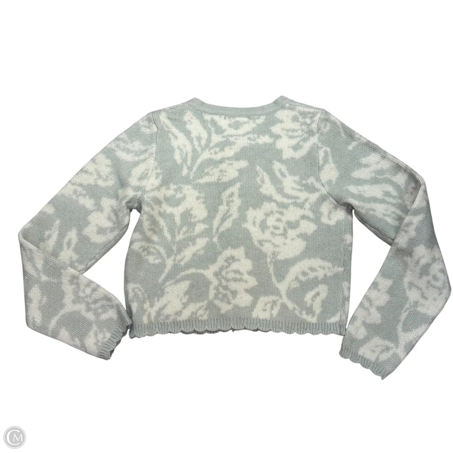 Sweater Cardigan By Jessica Simpson In Blue, Size: M