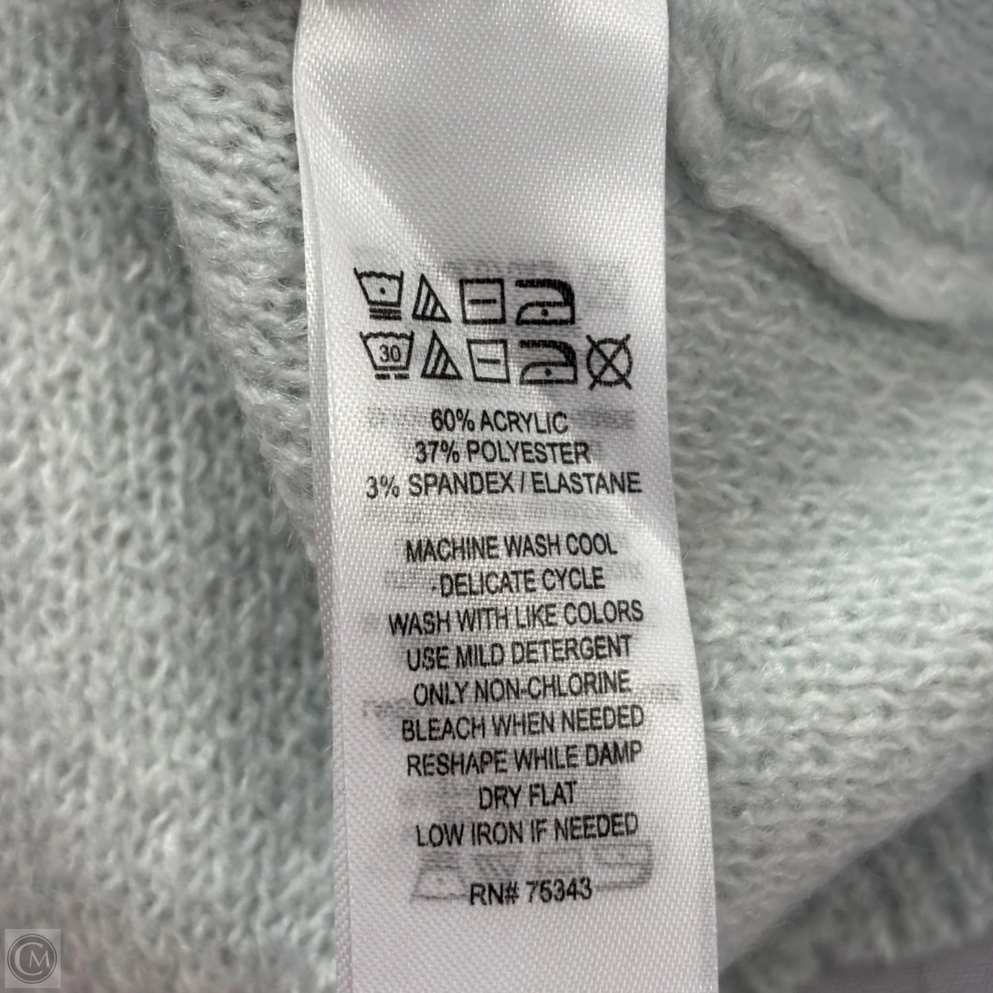 Sweater Cardigan By Jessica Simpson In Blue, Size: M