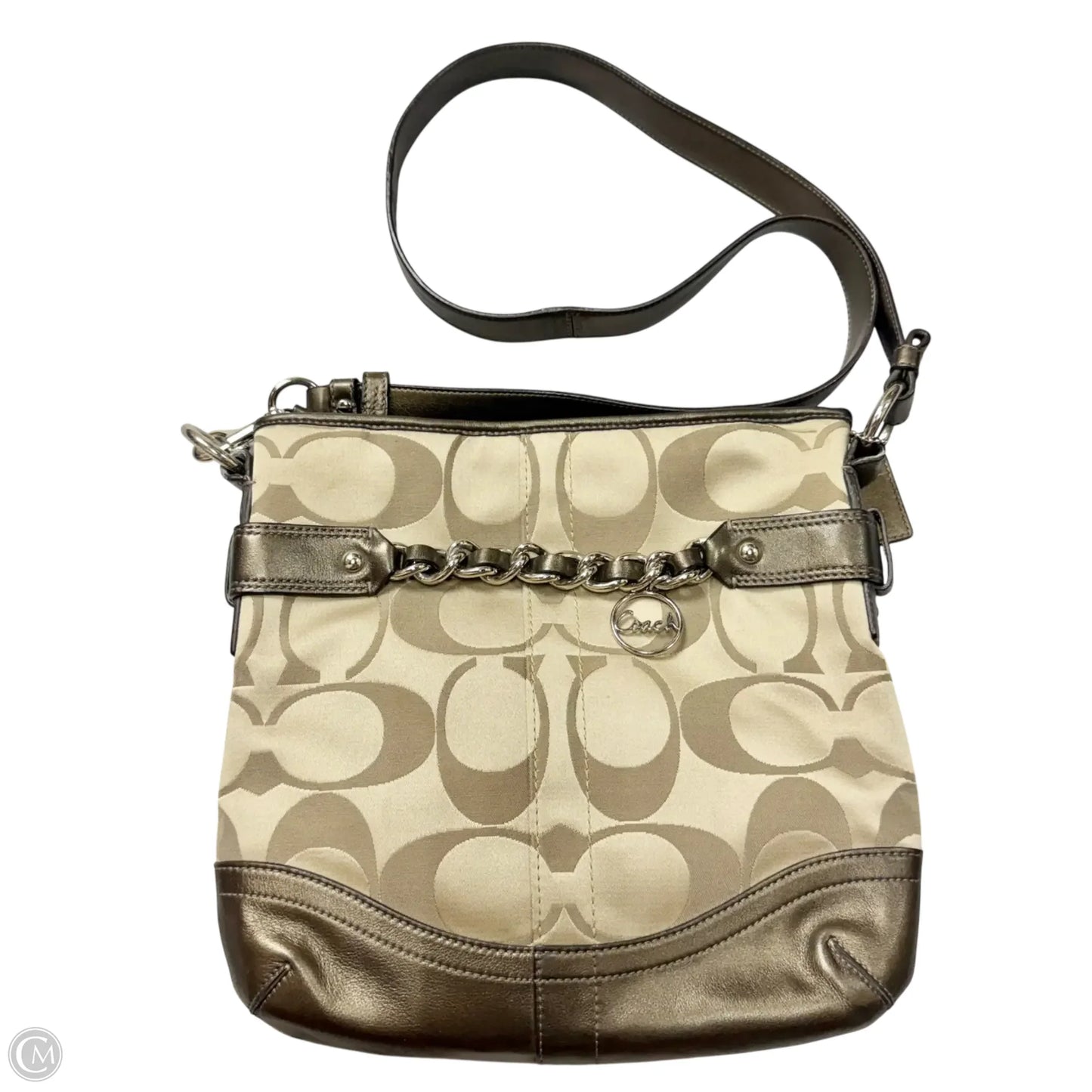 Crossbody Designer By Coach, Size: Medium