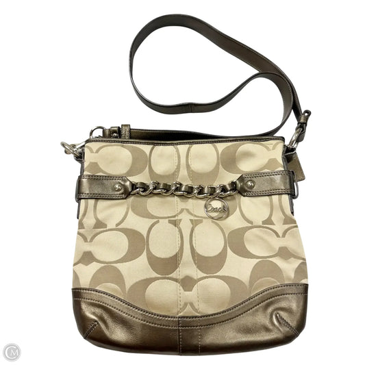 Crossbody Designer By Coach, Size: Medium