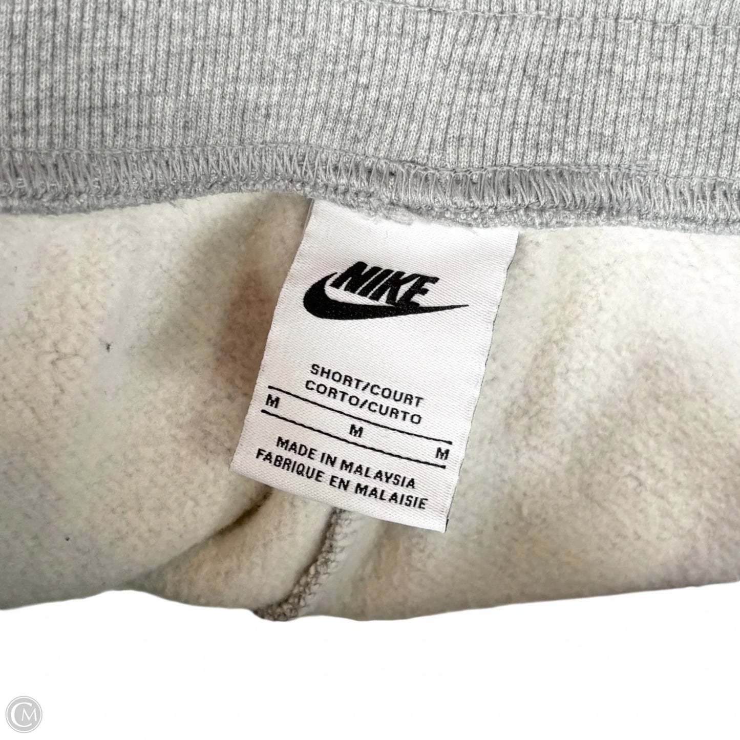 Athletic Shorts By Nike Apparel In Grey, Size: M