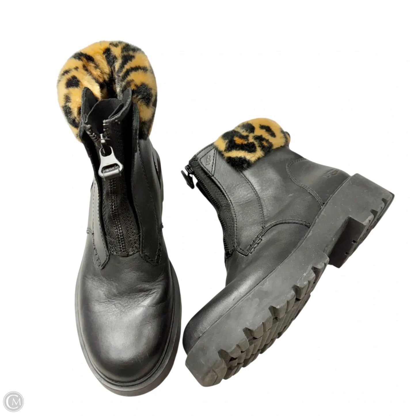 Boots Designer By Ugg In Black, Size: 8.5