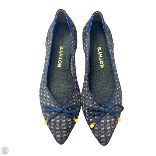Shoes Flats By Rothys In Navy, Size: 7
