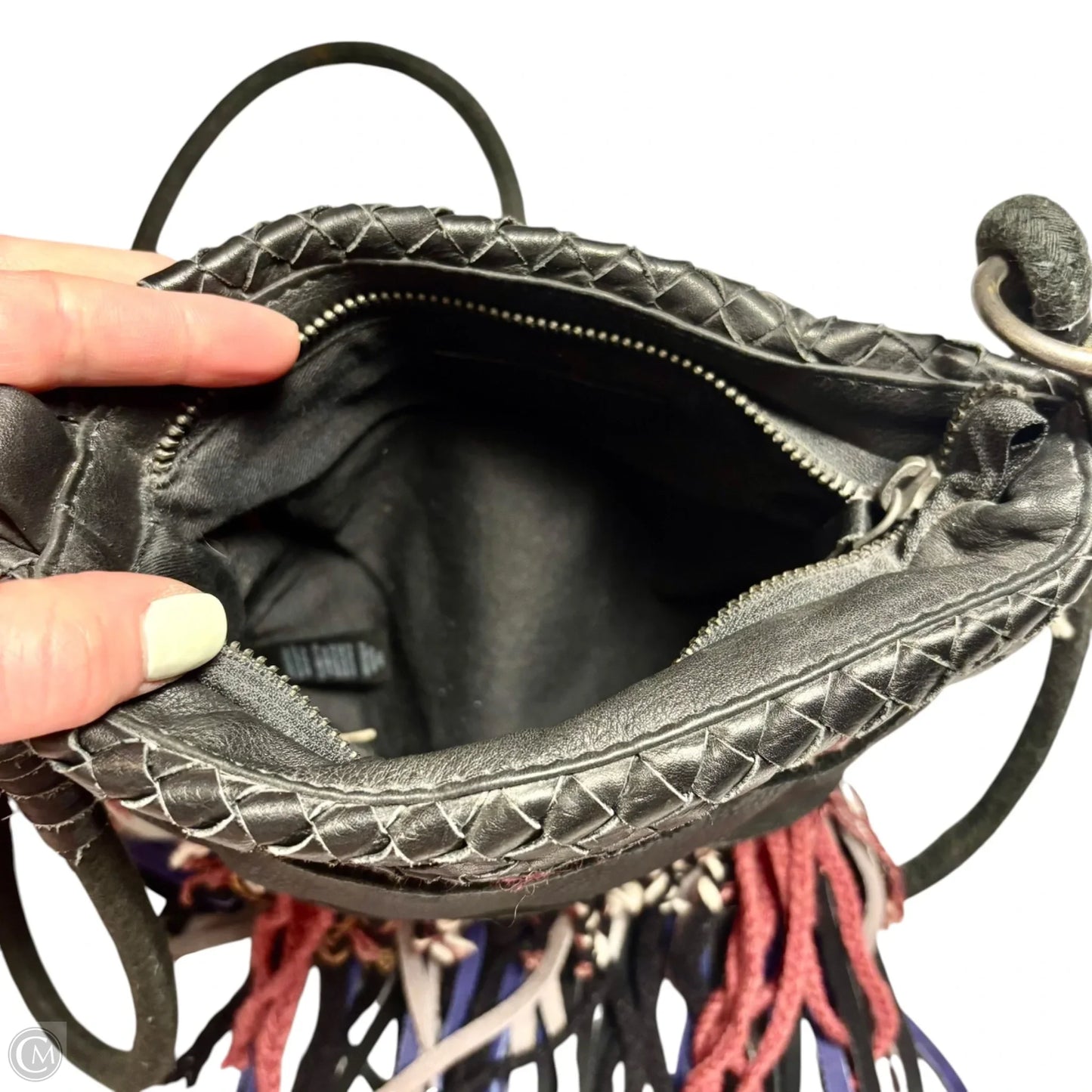 Crossbody Leather By Free People, Size: Small