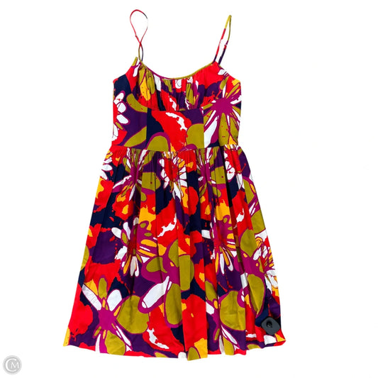 Dress Casual Short By Trina Turk In Purple & Red, Size: M