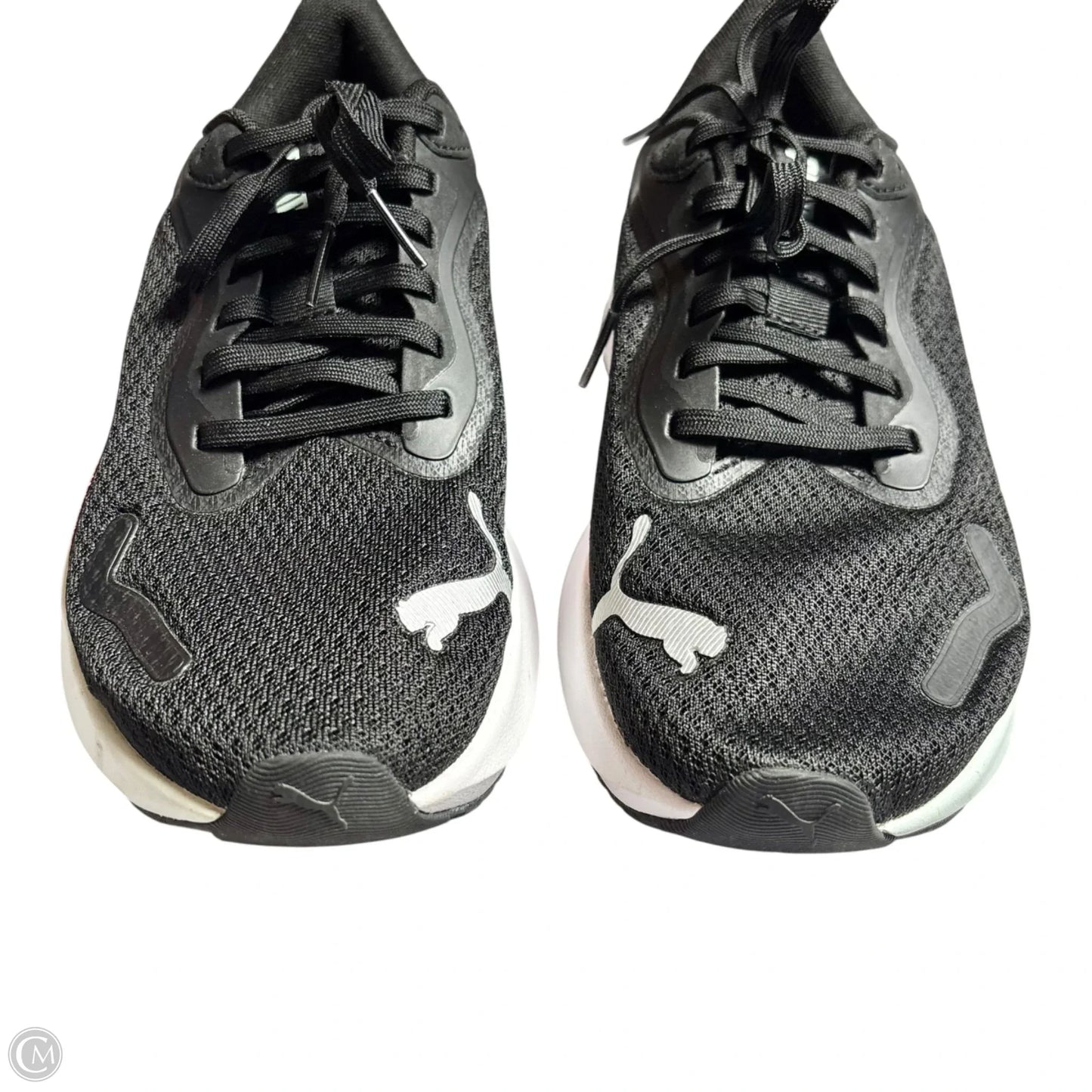 Shoes Athletic By Puma In Black & Pink, Size: 7