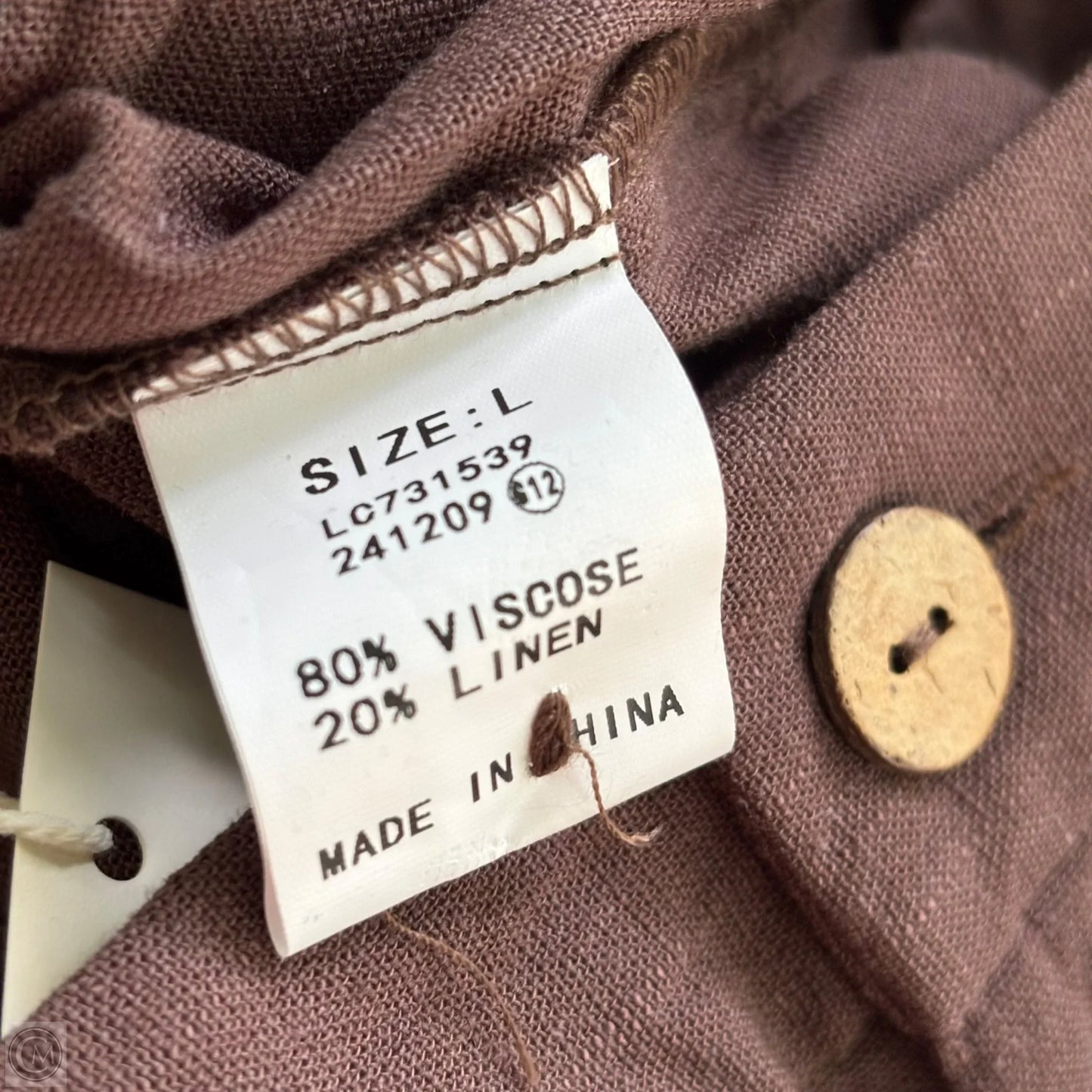 Shorts By Luv Amia In Brown, Size: L