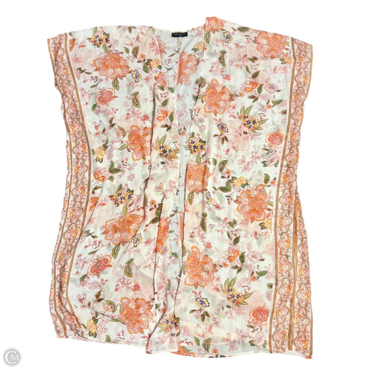 Kimono By Lane Bryant In Floral Print, Size: Osfm