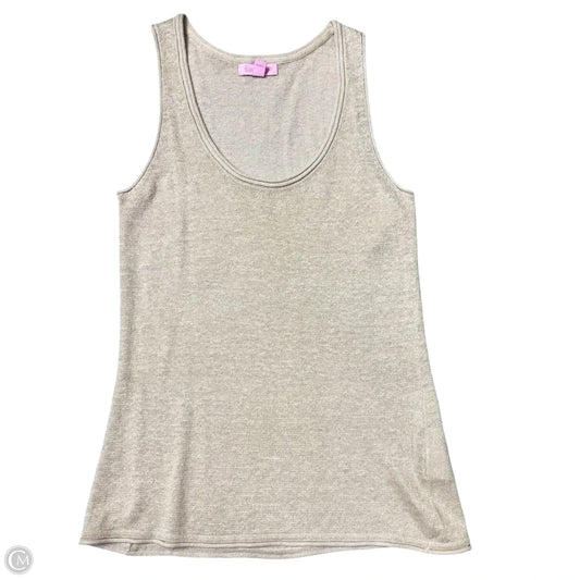 Top Sleeveless Designer By Lilly Pulitzer In Cream, Size: Xs