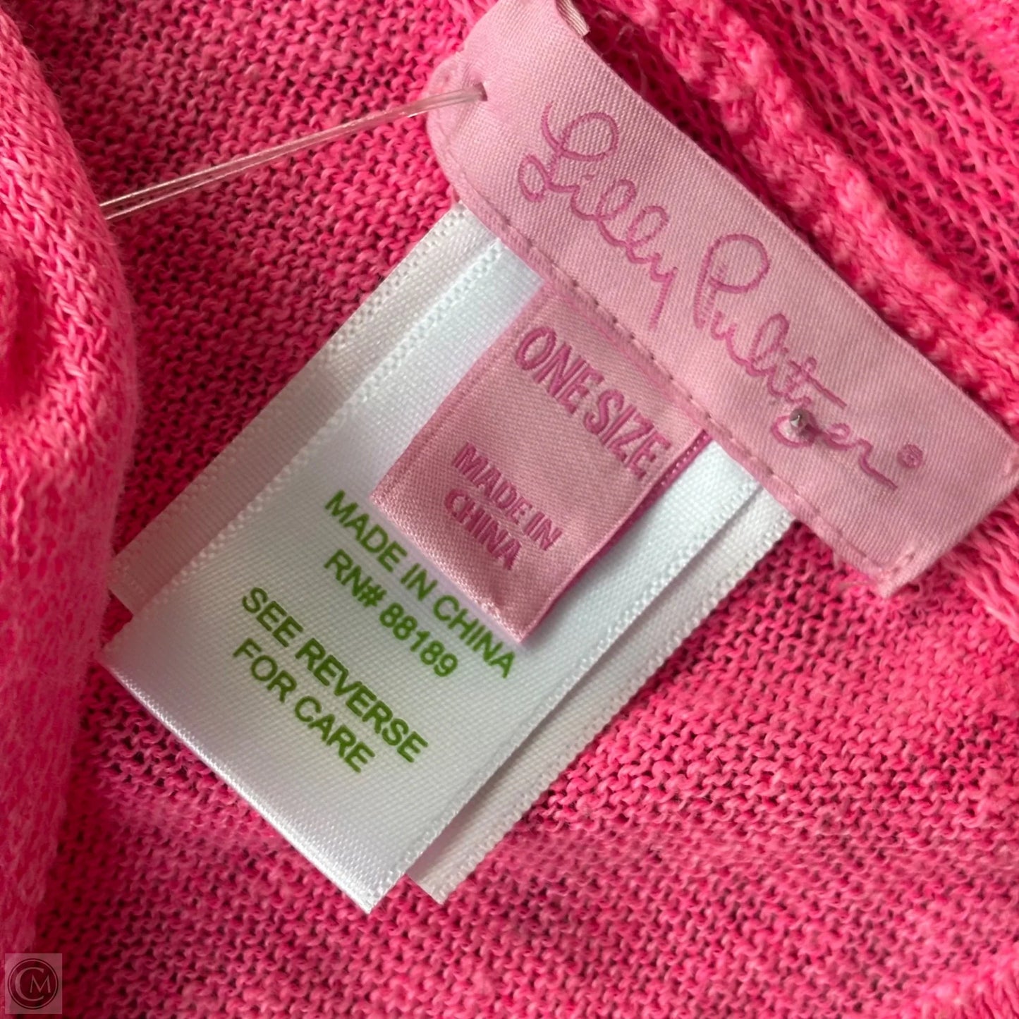 Poncho Designer By Lilly Pulitzer In Pink, Size: Osfm