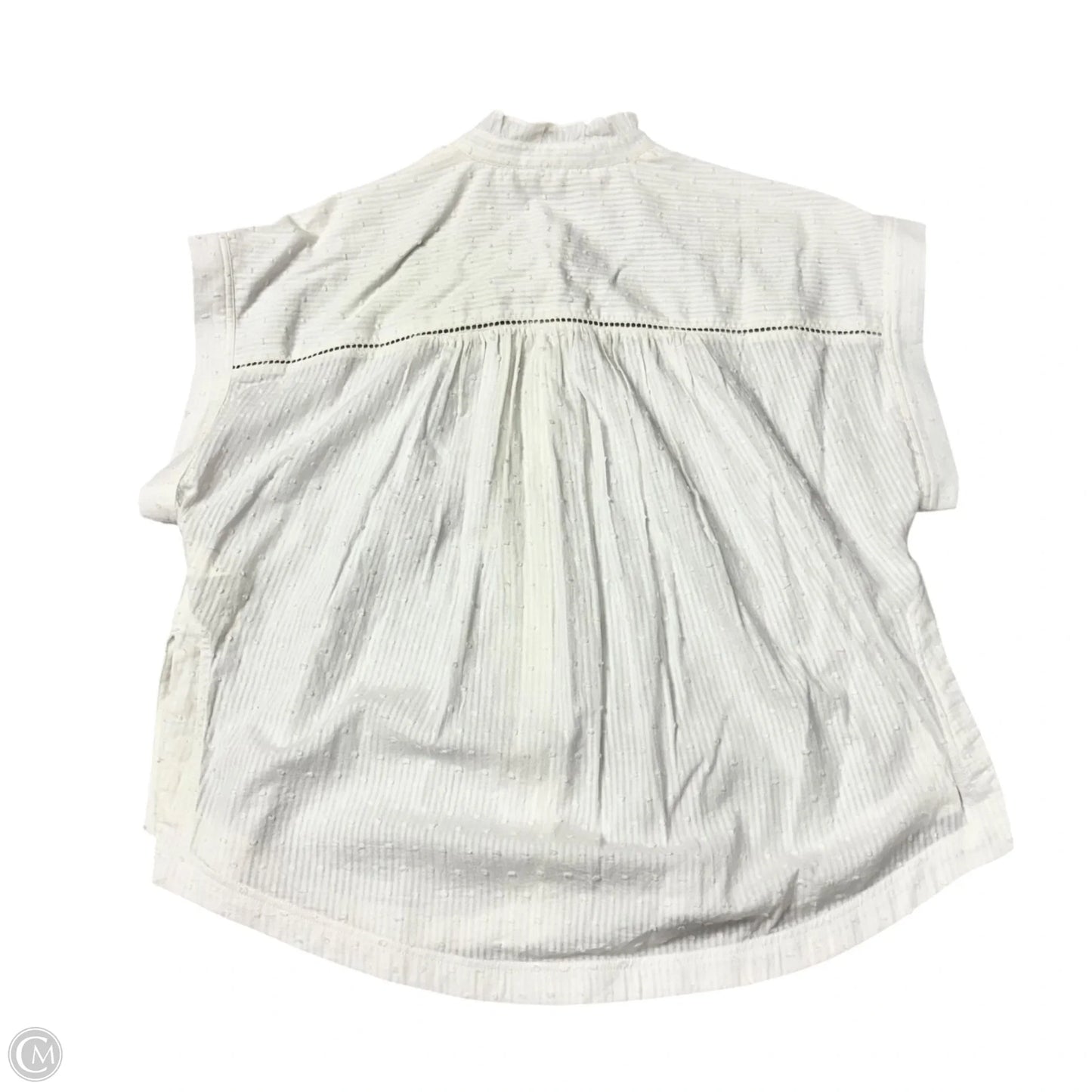 Top Short Sleeve By Pilcro In Ivory, Size: S