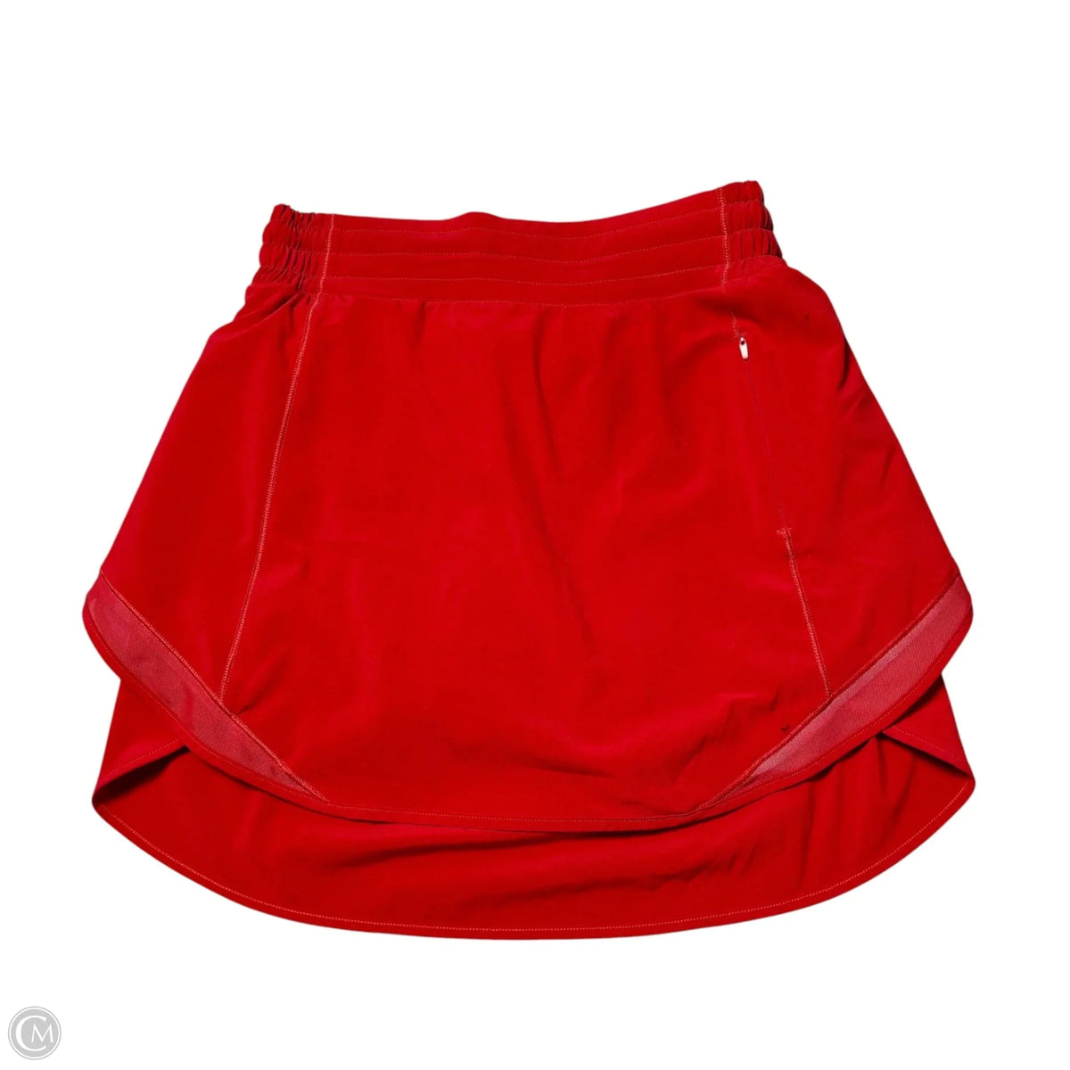 Athletic Skort By Lululemon In Red, Size: S