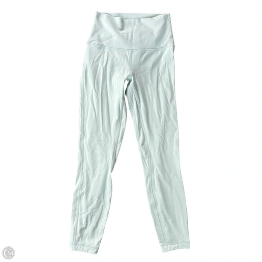 Athletic Leggings By Lululemon In Green, Size: S