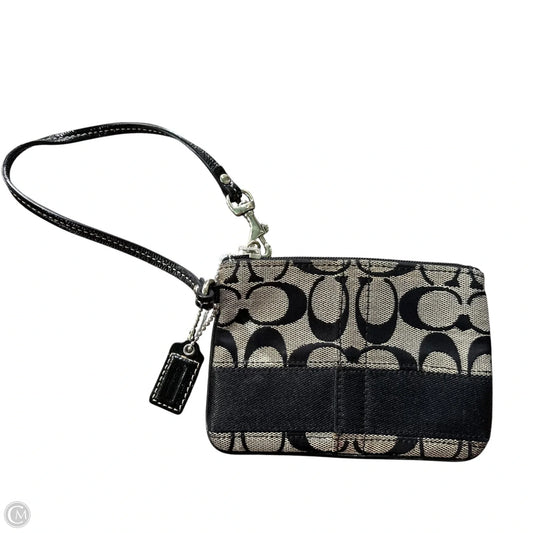 Wristlet Designer By Coach, Size: Small