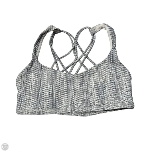 Athletic Bra By Lululemon In Grey, Size: S