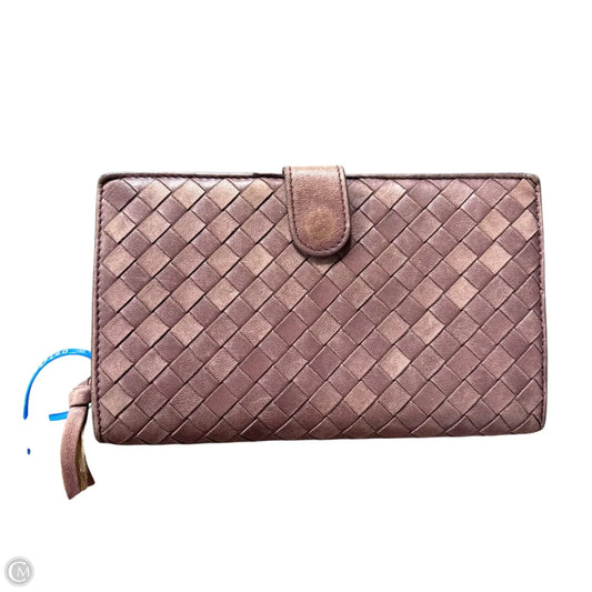 Wallet Luxury Designer By Bottega Veneta, Size: Medium
