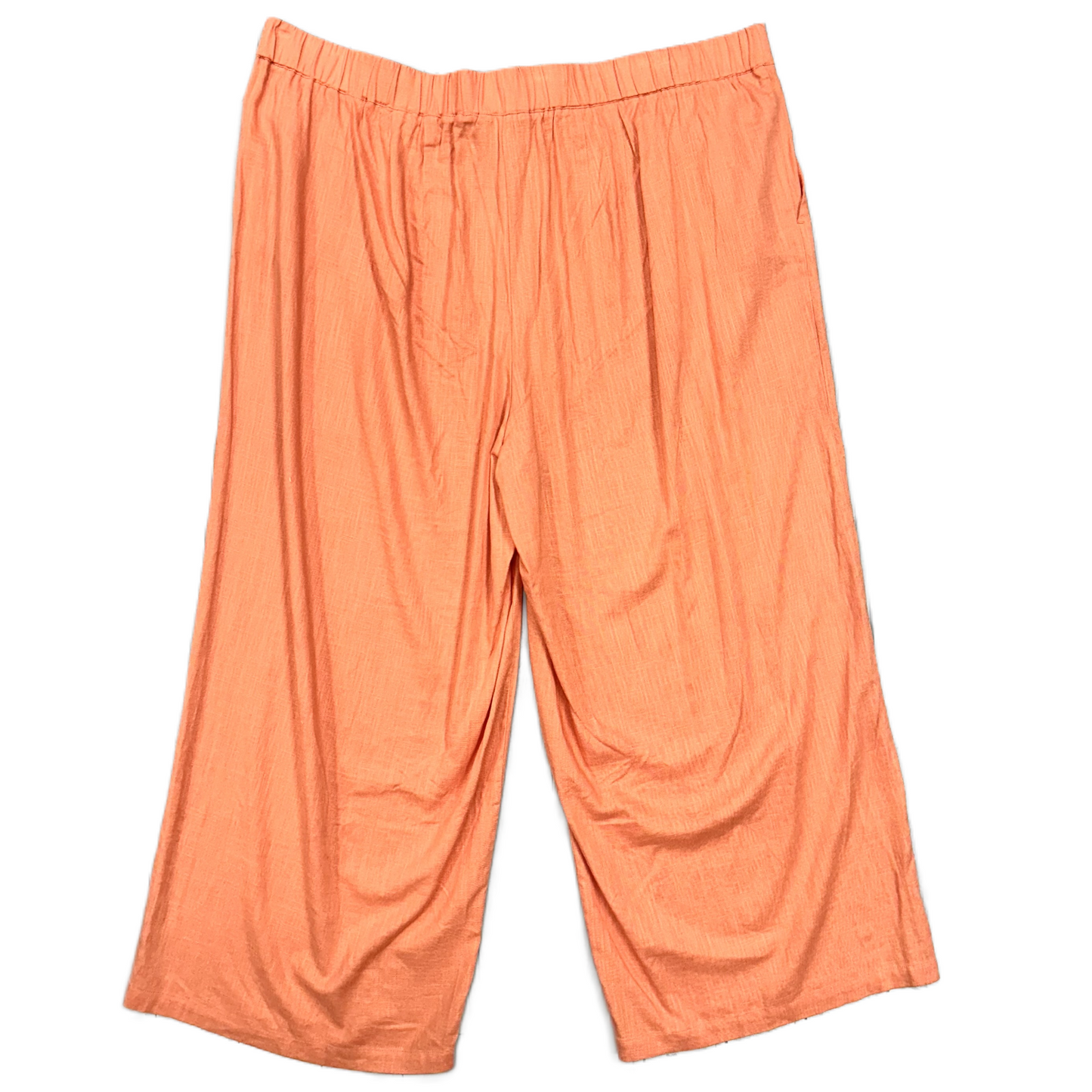 Pants Wide Leg By Eloquii In Orange, Size: 26