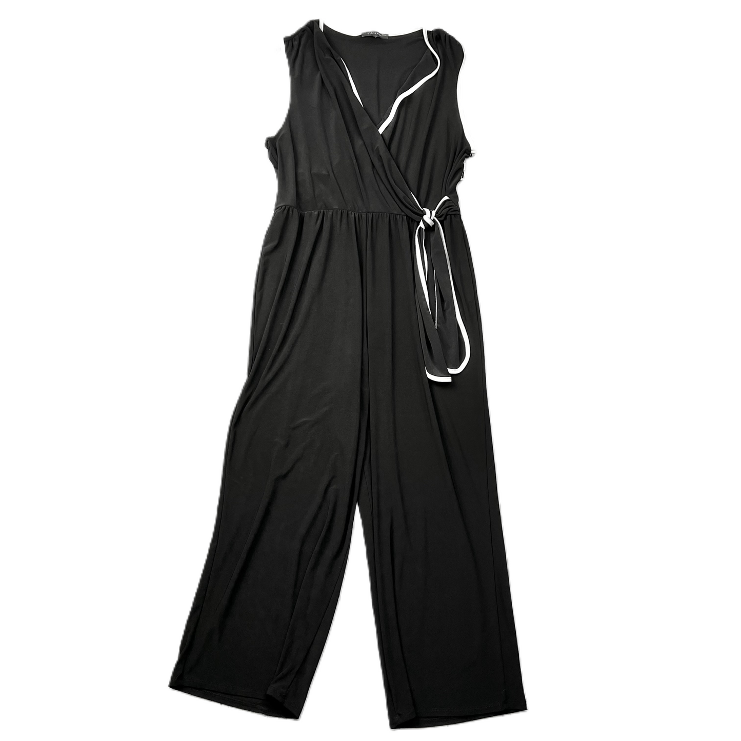 Black & White Jumpsuit By Tahari By Arthur Levine, Size: 2x