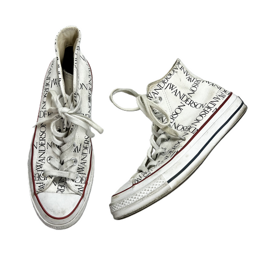 White Shoes Sneakers By Converse, Size: 8