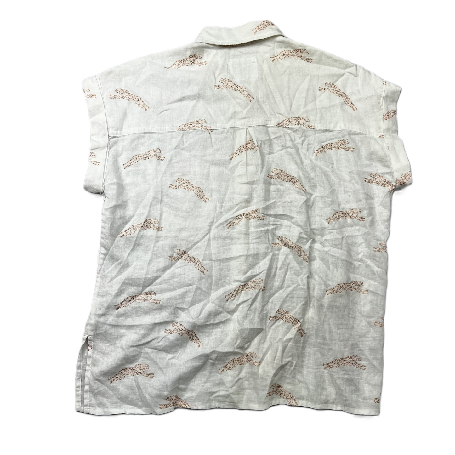 White Top Short Sleeve By Rails, Size: S