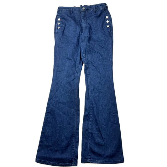 Blue Denim Jeans Wide Leg By Pilcro, Size: 8