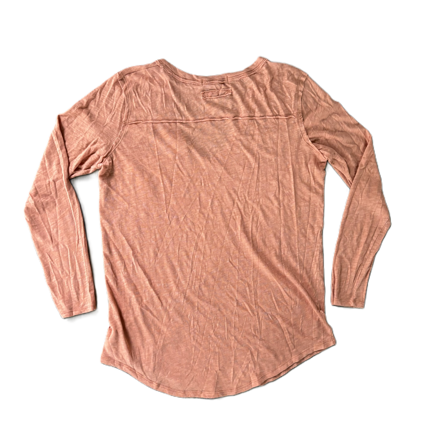 Top Long Sleeve By We The Free In Orange, Size: L