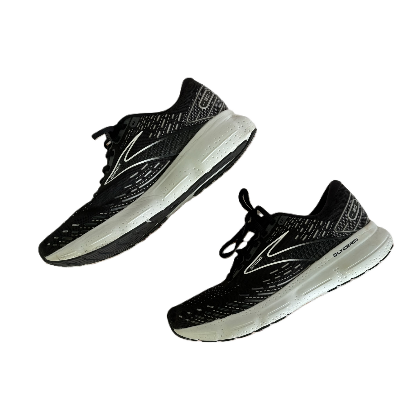 Shoes Athletic By Brooks In Black, Size: 9.5