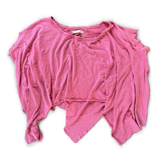 Top Short Sleeve By We The Free In Pink, Size: M