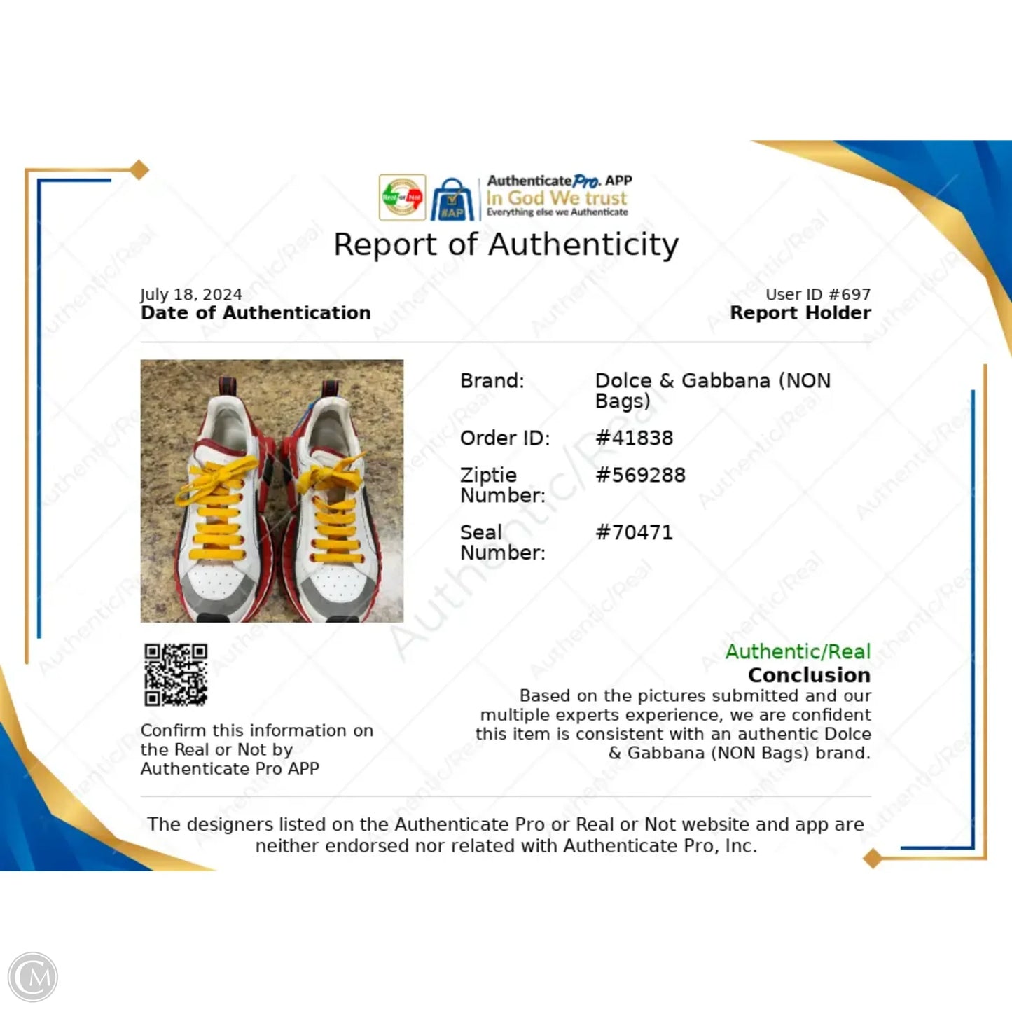 Shoes Luxury Designer By Dolce And Gabbana In Black & Red, Size: 9.5